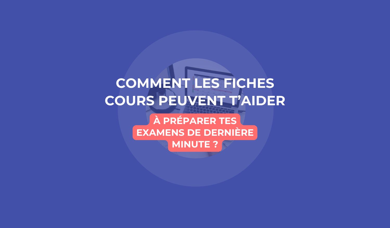 Fiches cours pour examens prépa